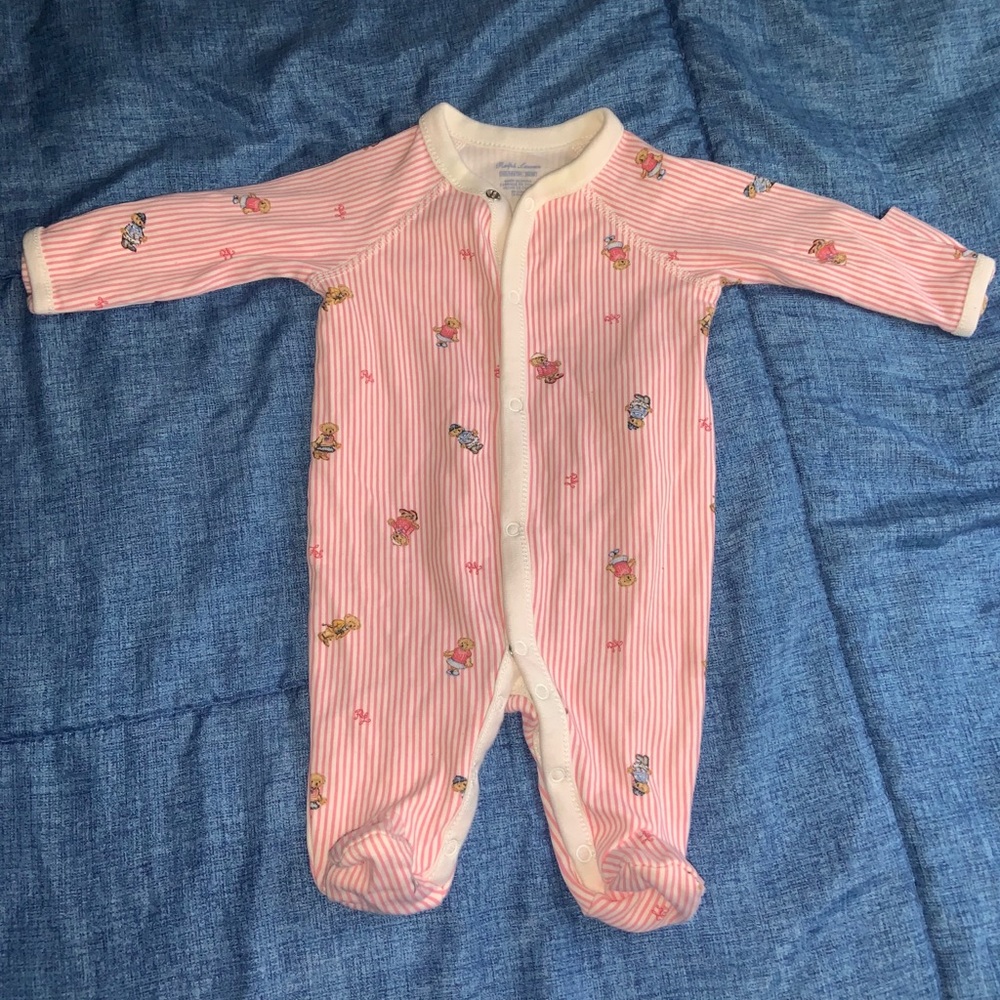 Polo Bear Cotton Coverall